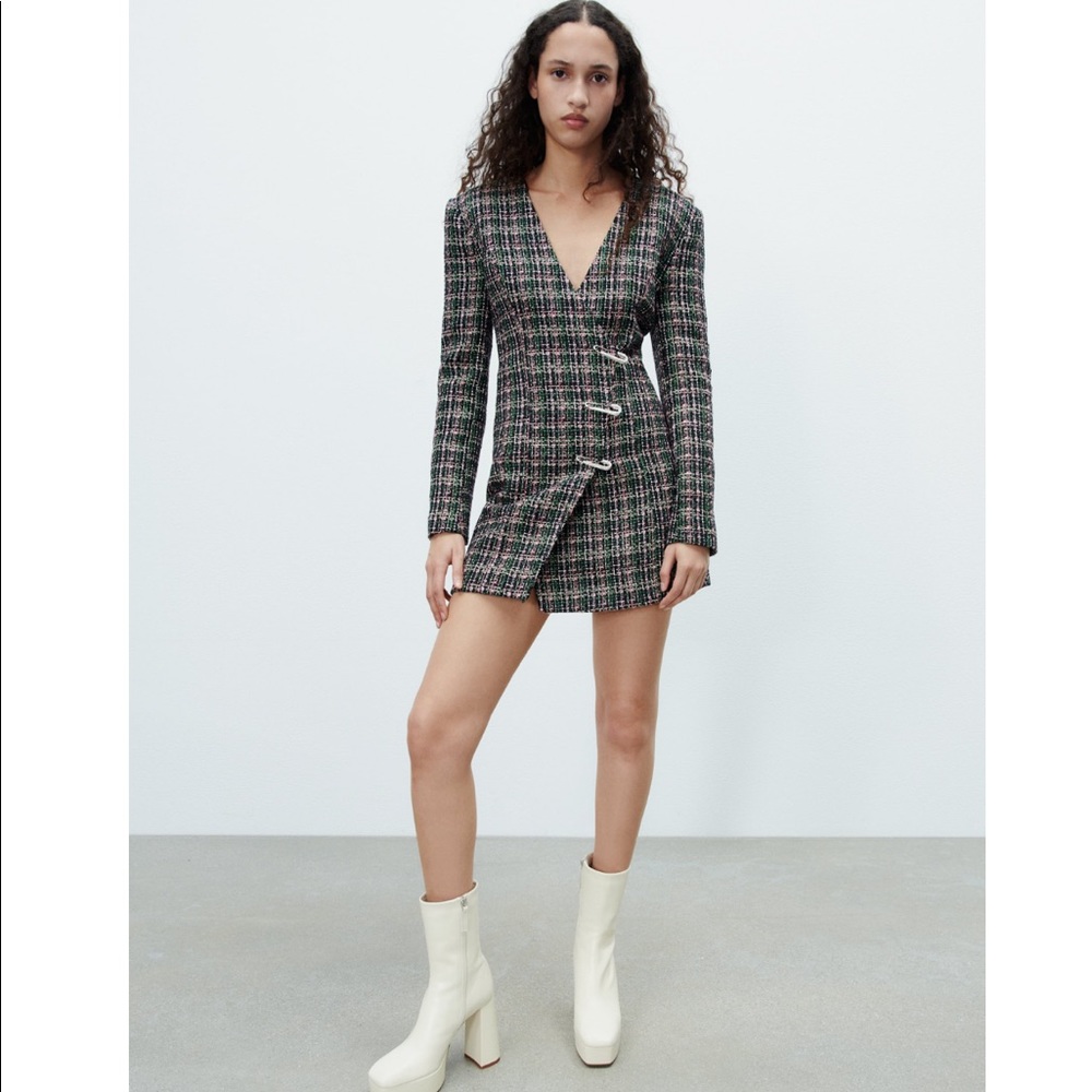 NWT ZARA BLAZER DRESS